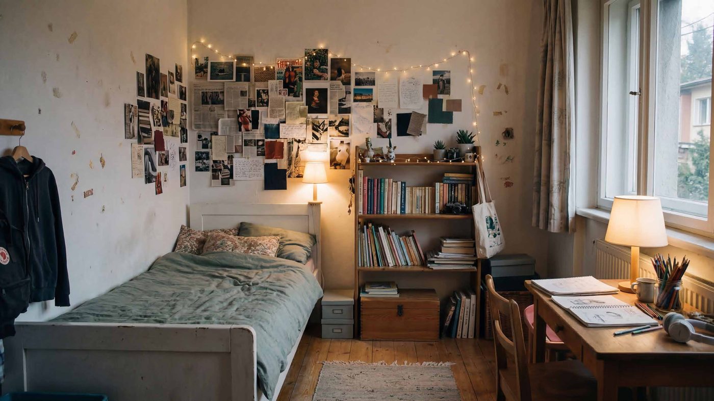 Location: her bedroom at fifteen