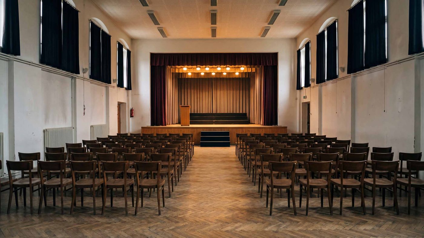 Location: school hall