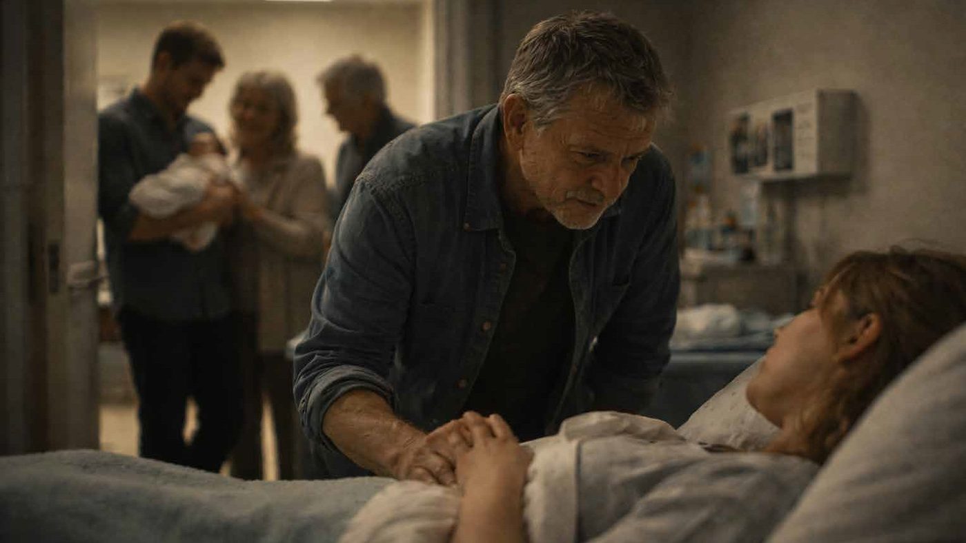 Treatment key frame: the father at his daughter’s bedside