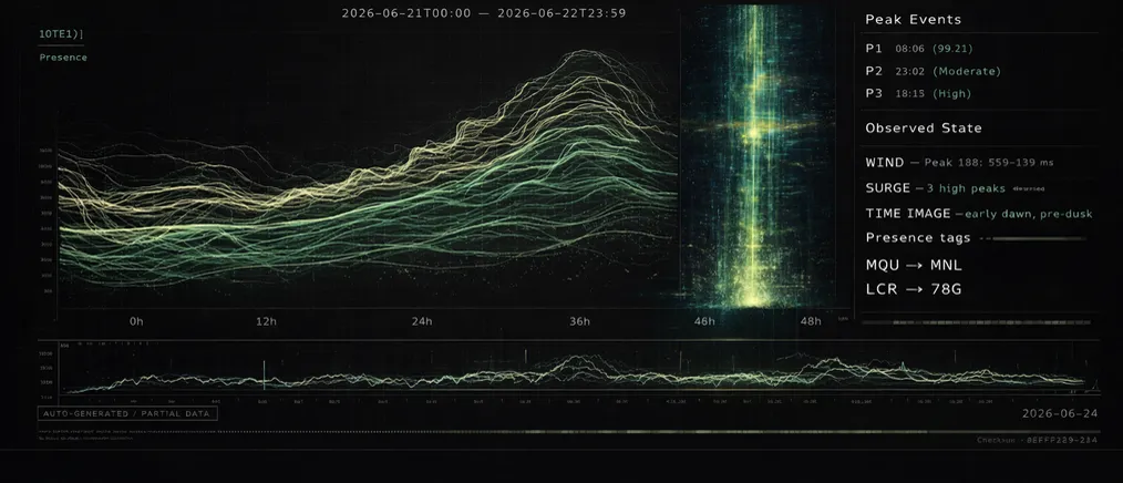 End-of-day output atlas